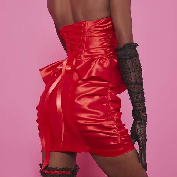 BNWT Dolls Kill x Betty Boop One Bad Broad Mini Dress - Picture 4 of 5